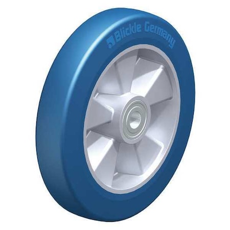Blickle Caster Wheel, Polyurethan, 10", 1750 lb. ALBS 250/20K-BB0.5