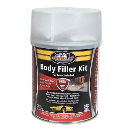 Finish 1St 1 qt. Textured Auto Body Filler 8732-036