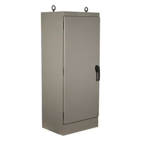 Wiegmann 3 Point Latch with Padlock Handle Electrical Enclosures, 72 in H, 18 in D, 20 in W, NEMA 4 WRD723018FS4