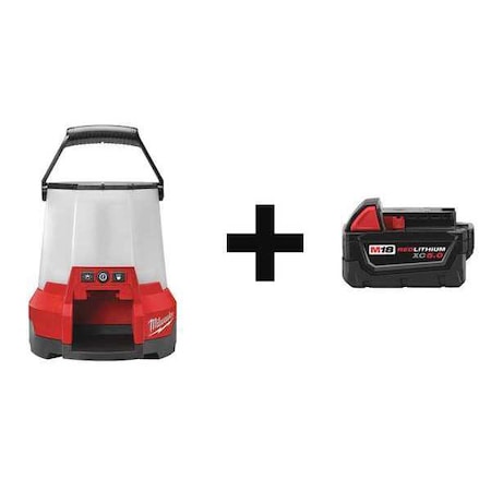 Milwaukee Tool Cordless Job Site Light Kit, 18.0V 2145-20, 48-11-1850