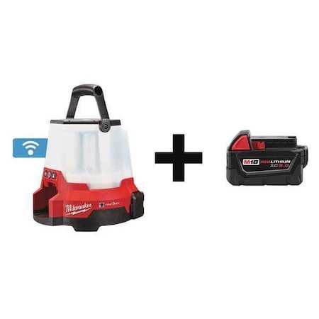 Milwaukee Cordless Site Light Kit 18 0v 2146 20 48 11 1850