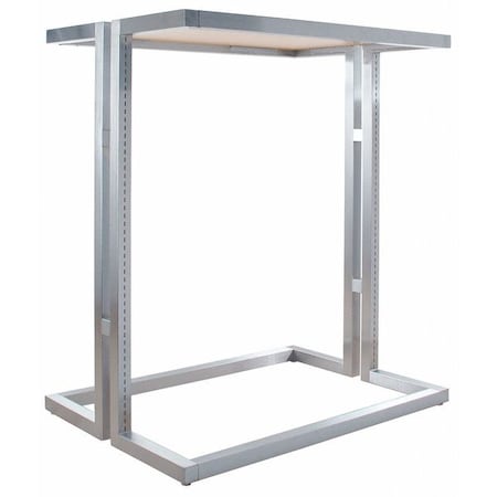 Econoco Alta Island Multi-Merchandiser Top, Maple T503SC-H
