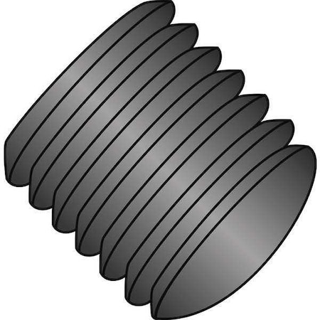 American Sockets 1/4-20X1/2 COARSE SOCKET SET SCR OVA BLK OX, PK100 1408SSO