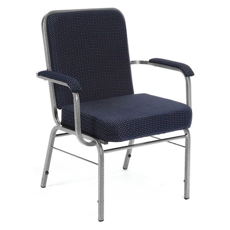 Ofm Comfortclass 2 Pkxl Stacker, 3145, Navy 300-XL-2PK-3145