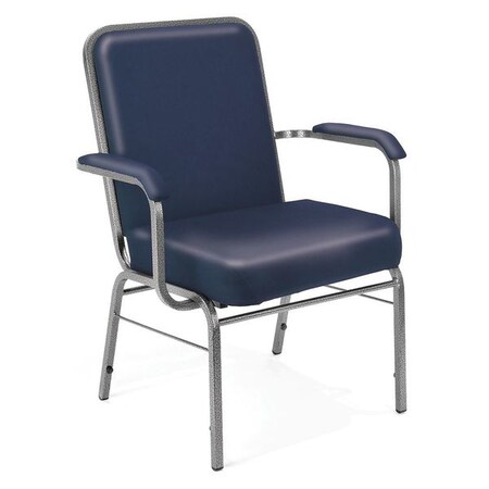 Ofm Comfortclass Xl Stack Vinyl, 605, Navy 300-XL-VAM-605