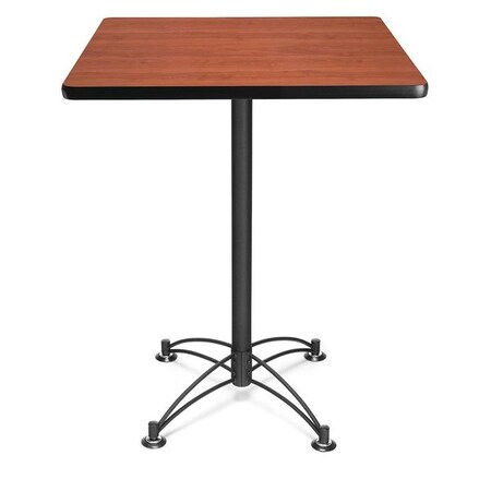 Ofm Cafe Table 30" Sq, Black Base, Chry CBLT30SQ-CHY