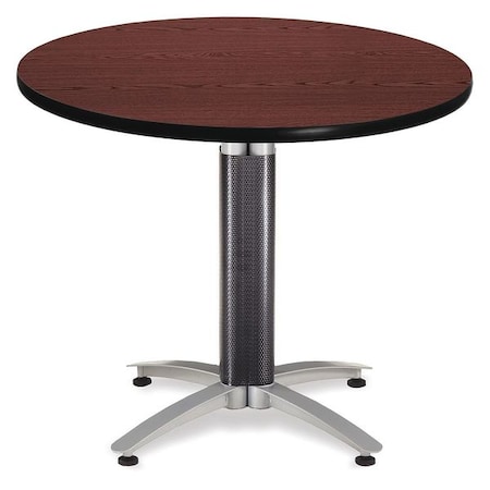 Ofm Mesh Base Round Table, 36", Mah KMT36RD-MHGY