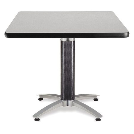 Ofm Mesh Base Square 36 ", Table, Gray Ne KMT36SQ-GRYNB