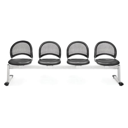 Ofm Moon 4 Beam Seating W/4Seats, Vam, Chrc 334-VAM-604