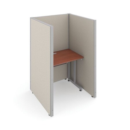 Ofm 39-1/4" D, 63" H, Beige/Cherry, vinyl T1X1-6337-VGBC