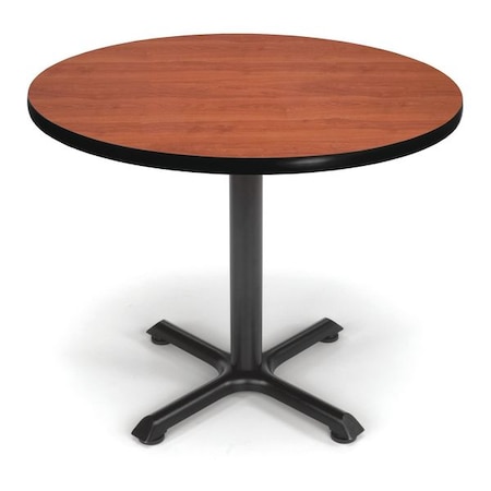 Ofm Multipurpose Table, 36" D, 29-1/2" H, Cherry, Laminate XT36RD-CHY