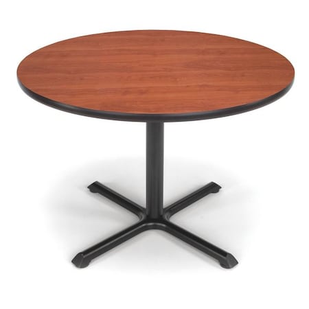 Ofm Multipurpose Table, 42" D, 29-1/2" H, Cherry, Honeycomb Core Laminate XT42RD-CHY