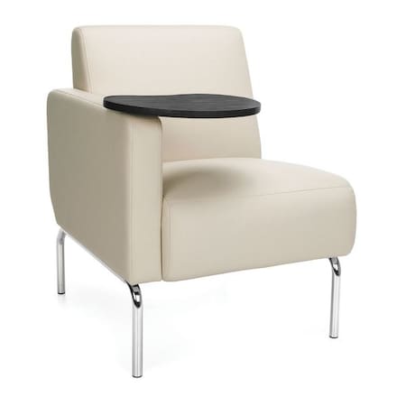 Ofm Lounge Chair, 29"L33"H, Right Arm with Tablet, TriumphSeries 3001RT-PU609-TG