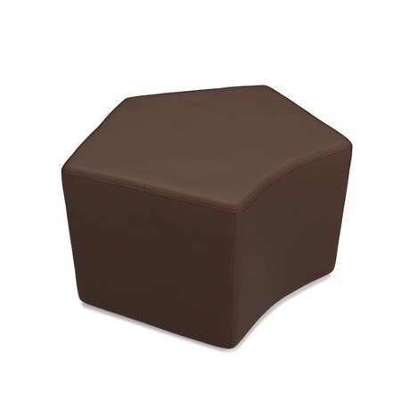 Ofm 26" D, 17-3/4" H, Brown, Polyurethane 55-PU608