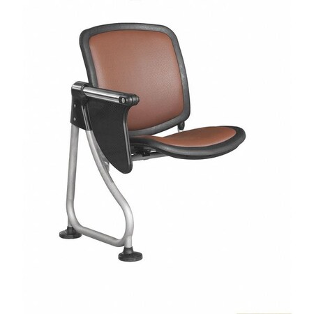 Ofm Readylink Add-On Seat, W/Tablet, Maroon K211T-MRN-SLV