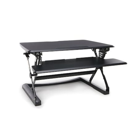 Ofm Sit To Stand With Keyboard Tray Black 5100-BLK