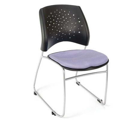 Ofm Four Pack Star Stack Chair, Lavender 325-4PK-2202