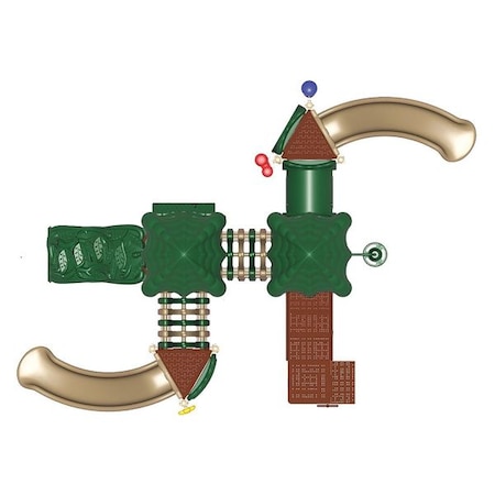 Ultraplay Pike's Peak Playground, Natural UPLAY-014-N