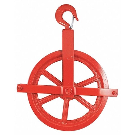 Indusco Block, 12", Gin, w/Swv Ltch Hk, Roller Bush C0616900156