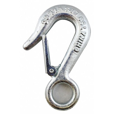 Indusco Hook Snap, 7/16 Zinc Plate Forged, w/Latch C1347400016