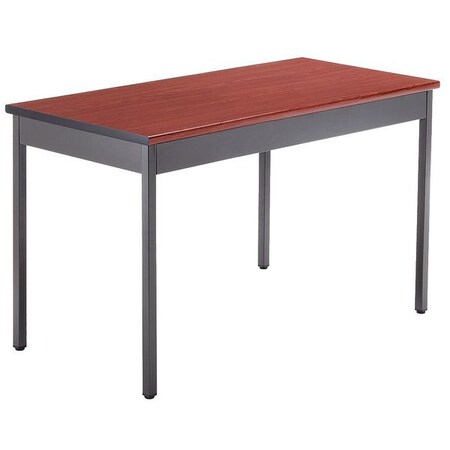 Ofm Utility Table Utility Table, 24" D X 30" H, Cherry, Laminate 48" W X UT2448-CHY