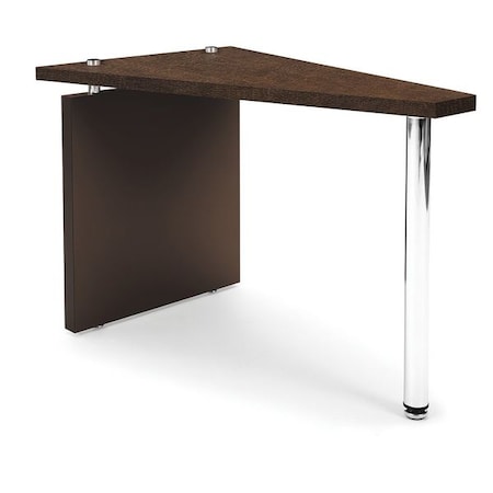 Ofm Wedge Table, 15"x3"x24", Bronze 2010-WBMZ