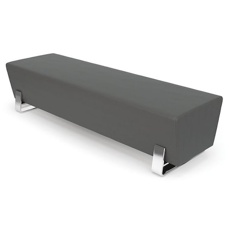 Ofm Triple Bench, 22"L17-1/2"H, AxisSeries 4003C-SLT
