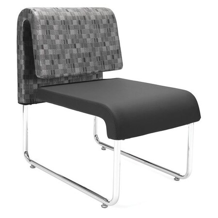 Ofm Lounge Chair, 28-1/4"L31"H, UnoSeries 420-2PK-NCKL-606