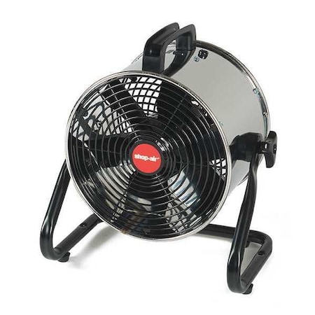 Shop-Air 11" Floor Fan, Slim Line, 1000 cfm 119D-58CB-SS