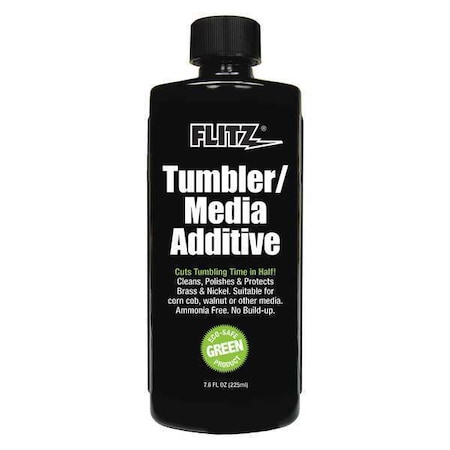 Flitz Tumbler Med. Additive, 225ml/7.6oz.Bottle TA 04885