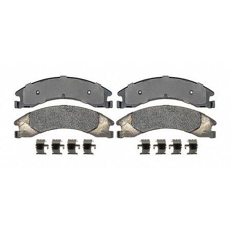Acdelco Parking Break Shoe, Ceramic, Rear 17D1329MXH
