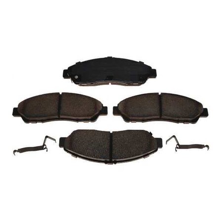 Acdelco Break Pad with Hardware, Ceramic, Bonded 17D1280CH