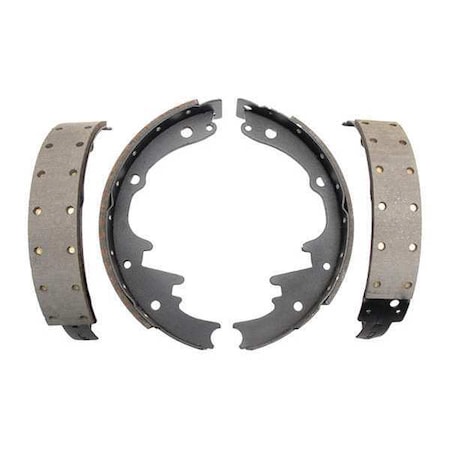 Acdelco Drum Brake Shoe, Riveted, Rear 17449R