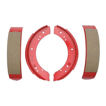 ACDelco Gold 17713B Bonded Rear Drum Brake Shoe Set