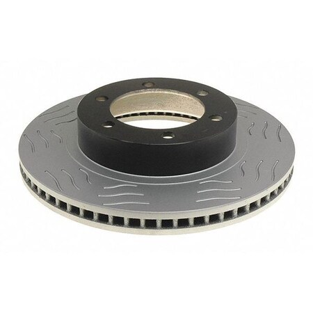 Acdelco Brake Rotor, Vented, Cast Iron, Rear, Smooth 18A1616SD