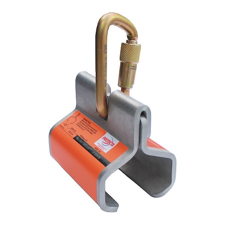 3M Rail Anchor, 5 in Length, 310 lb Weigth Capacity, Steel Anchor, 5,000 lb Tensile Strength 2199938