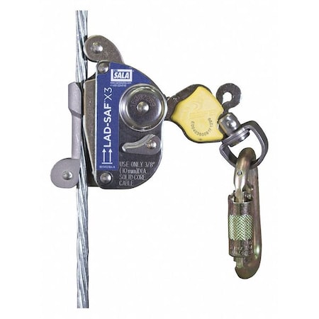 3M Dbi-Sala Lad-Saf Cable Sleeve, 6 in Length, 310 lb Weight Capacity 6160054