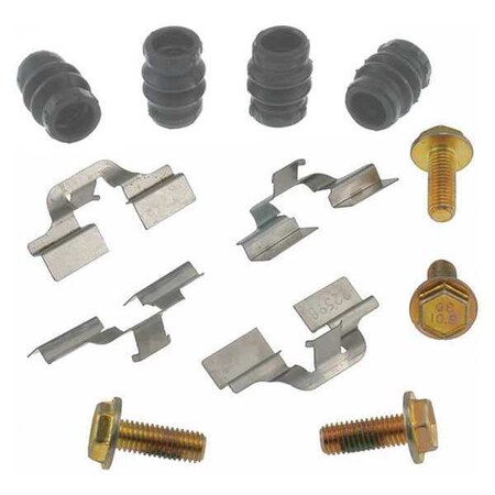 ACDelco Professional 18K1005X Rear Disc Brake Caliper Hardware Kit with Clips, Seals, and Bolts