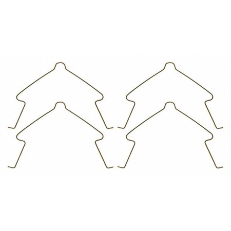 Acdelco Rear Disc Brake Pad Anti-Rattle Clip 18K1045SS