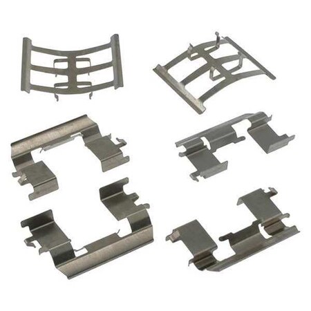 ACDelco Professional 18K1341X Front Disc Brake Caliper Hardware Kit with Clips