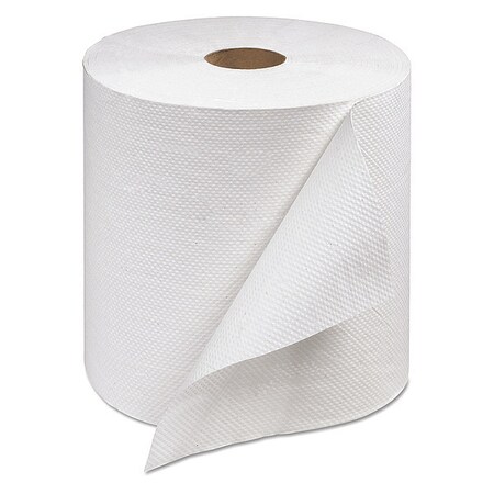 Tork Hardwound Roll Towel, 1-Ply, 7.9"x100, PK6 RB10002