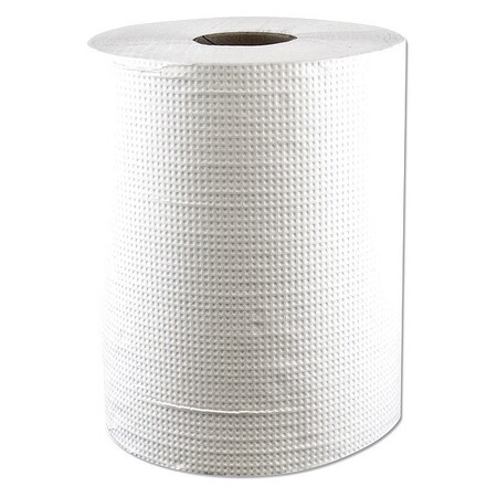 Morcon Hardwound Roll Towels, Paper, Whit, PK1000 MOR W12600