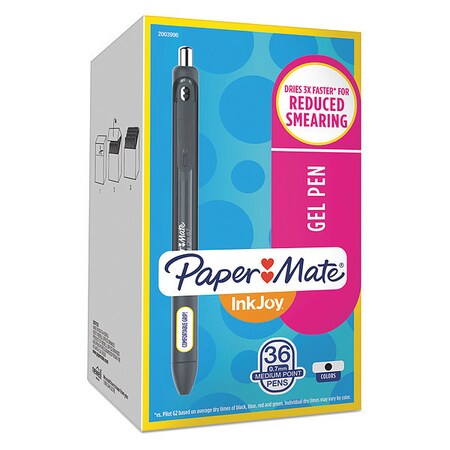 Paper Mate InkJoy Gel Retractable Pen Office, PK36 2003996