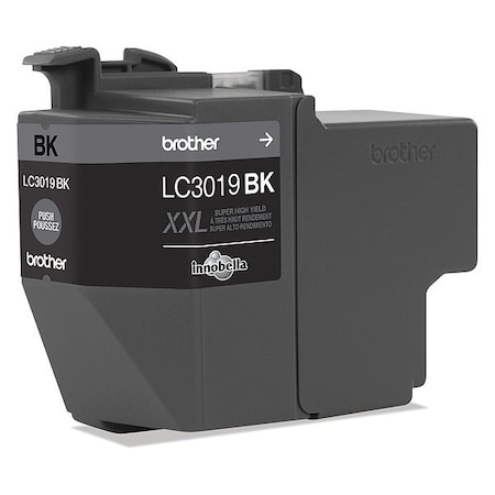 Brother Brother Innobella LC3019BK Original Ink Cartridge - Inkjet - Super High Yield - 3000 Pages - Black LC3019BK