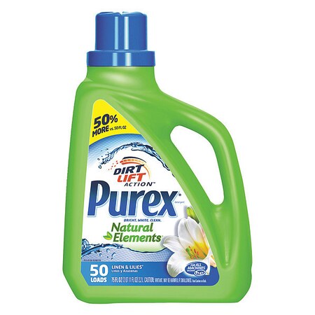 Purex Natural Elements HE Liquid Detergen, PK6 10024200011205