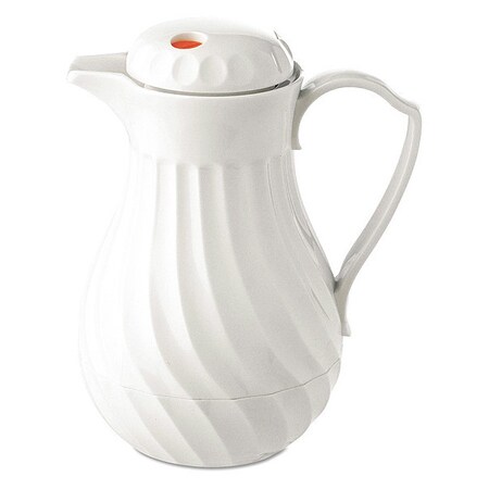 Hormel Poly Lined Carafe, Swirl Design, 64oz. Cap 4022-64