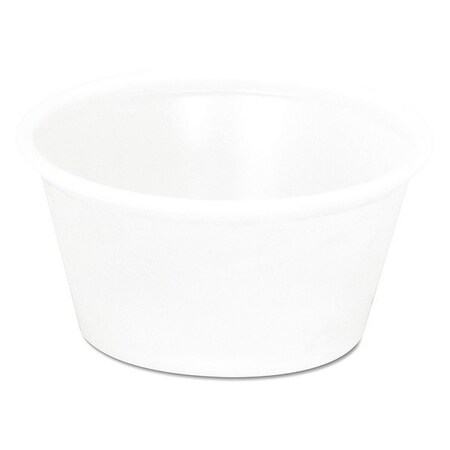 Pactiv Plastic Souffle/Portion Cups, 2oz., PK2400 YS200