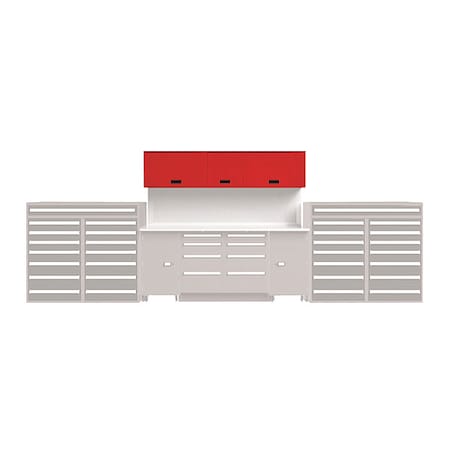 Equipto EquiptoBay Upper Cabinet System EBUC-4M4GS