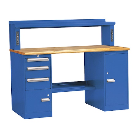 Equipto Equiptoflex Workcenter, BL 389R5W-BL