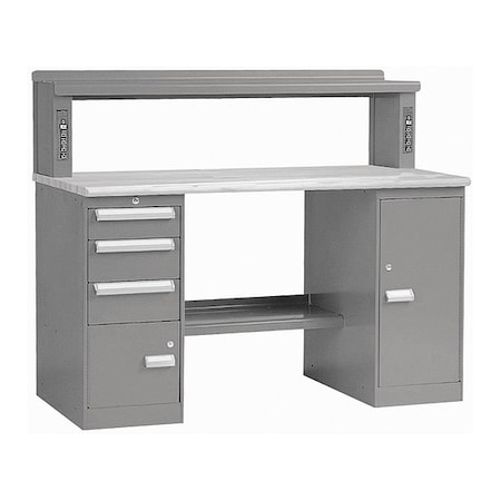 Equipto Equiptoflex Workcenter, LG 389R5W-LG